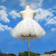 Lolita bustle tutu skirt lolita violent boneless dog short bust daily skirt flying duck butt bustle white four-layer gauze brace 35cm-daily style 80% people choose one size