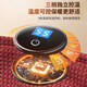 Merf Yunshang electric blanket electric heating shawl heating shawl heating shawl warm-up blanket USB washable leg cover shawl outdoor home office maple leaf red shawl 1w gift box + cedar apricot moxibustion cushion 5K single bladder