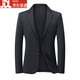 BOSS spring and autumn lightweight men's suit tops high-end business casual suit jacket men's single suit no ironing No. 1608 2XL 185 suitable for 150-165 Jin Jin equals 0.5 kg