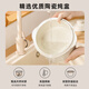 LOTOR Leda white electric stew pot multi-function pot electric cooking pot soup pot household large-capacity water-proof stew pot baby food supplement electric steamer porridge pot steamer model D31 steamer model