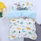 Qiao Bo Lai Children's Kindergarten Entry Cotton Quilt Three-piece Set Baby Nap Pure Cotton Bedding Contains Core Six Sheet Type Silk Cotton Six-piece Set