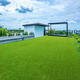 Qingya Lawn Simulated Turf Sun Room Glass Top Insulated Roof Artificial Artificial Outdoor Green Plastic Carpet 2cm Encrypted Thickened Spring Grass-Green Bottom Upgraded Insulation 2 Flat 1m Long * 2m Wide
