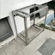 Sanqihu air conditioner outdoor unit bracket 1.5 hp 2 hp universal outdoor floor-standing stacked double-layer bracket thickened _1-hp plated _12 hp galvanized thickened version 854085