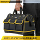 XMSJ tool bag is a sturdy and durable portable tool bag for electricians, a multifunctional portable canvas tool storage bag, a large 18-inch plastic chassis, reinforced with 8 rivets + parts