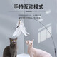 Forest Bird Cat Toy Cat Teasing Stick for Lazy People Automatic Cat Teasing with Bell Feather Suction Cup Cat Self-Happiness and Relief from Boredom White Set Upgraded Powerful Suction Cup
