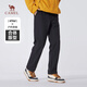 Camel (CAMEL) men's woven casual pants men's winter velvet warm elastic water-repellent soft shell long pants M14CD05630