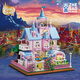 
2024 new girl series house villa building blocks compatible with Lego Princess Castle girls puzzle assembly Double floor-Wangwang Apartment 1048 pellets
