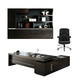 Yongtuo boss desk office computer desk chairman president manager desk and chair combination simple modern supervisor desk executive desk