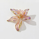 CHUXIANG French iris brooch for women exquisite crystal corsage niche design pin suit coat decoration purple pink iris A21-110