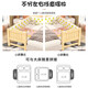 Don't lose time solid wood spliced bed widened and lengthened adult can sleep bedside extra bed children's bed with guardrail side widening crib single-sided bedside model 150x50cm customizable size