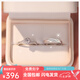 Pt950 Platinum Proposal Diamond Ring Moissanite Ring One Carat Couple Ring Valentine's Day Gift for Girlfriend Xingwei Couple Ring 50 Points Free Engraving Gift Box - Light Luxury Style Live Mouth Adjustable Size