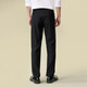 Heilan House (HLA) trousers for men, spring and autumn light business slim trousers, commuter trousers for men, black 25 L 175/84A recommended 66-71kg