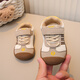 Tyrannis Yangma recommends autumn new Dexun infant soft-soled non-slip toddler shoes 0-1 years old 2 girls casual 4 khaki 18_inner length 12.5cm