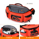 Albers motorcycle riding waist bag rider crossbody bag storage bag water repellent orange