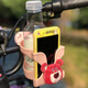 Shantou Lincun electric car water cup holder bicycle water bottle holder battery car coffee milk tea holder mobile phone holder universal bicycle cup holder pink Melody