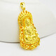 Nilan Fat Donglai same style 18k gold pendant without chain 18K male Guanyin men's yellow l gold Guanyin model large size 6 cm high * 3 cm wide
