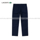 LACOSTE French crocodile official flagship men's fashion trend commuter straight pants trousers casual pants |HH4605 166_dark blue 40_S 170