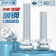 Tianzhuo Hardware galvanized round head cross three combination screw pan head with flat elastic washer combination screw M2M2.5M3M4M5M6mm M5*8 50 pieces