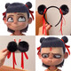 Nezha: The Devil Boy Naohai, same style children's hairband, hair ball ball hair ornament, funny photo props, headband, Nezha black ball hairband