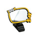 Clip-on car baby rearview mirror car rearview mirror wide-angle reversing mirror baby cartoon auxiliary mirror 3R-2261 baby mirror cartoon deer (clip installation cover
