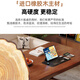 Huixun solid wood living room large long desk home de-living room large table high-end calligraphy table study bedroom window sill workbench walnut color #large board table 120cm*80cm*75cm