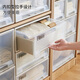 TENMA drawer storage box storage box plastic visible transparent storage box labubu storage box single pack