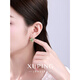 XUPING Xuping jewelry imitation crystal fashionable temperament elegant sweet flower earrings gift jewelry X000842633 earrings