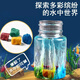 Shiyan Liangpin Children's Experimental Water Garden DIY Chemistry Primary School Students Scientifically Made Silicate Nano-Grown Stone Magic Stone Toy Water Garden (1 Set) with Instructions