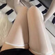 Wine Style Senior Oily Stockings Horse Oil Over the Knees Luminous Reflective White Silk Borderless Red Stockings Long Thigh Socks Long Stockings for Women Horse Oil Over the Knee Socks Black One Size 80/130 Confidential Shipping