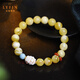 Layun Feiyin collection-grade Russian white flower honey wax bracelet for women original design mermaid mammoth bracelet high-end jewelry Collection-grade white flower honey 10mm high-end (now inspected and issued with certificate 72 hours)
