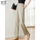 She enjoys casual pants women's spring and summer thin straight pants suit pants commuting versatile fashionable design trousers T143K2381