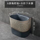 CLCEY balcony outdoor mop pool integrated raised mop pool home bathroom courtyard rectangular ceramic sink basin A type mop pool (send water)