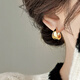 Yichan cold style retro earrings, feminine design, commuter earrings, 2025 new popular niche high-end earrings, autumn and winter cold style retro earrings