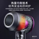 Syouran leafless high-speed hair dryer for home quiet enjoyment bass negative ions high power non-damaging hair care hair dryer Huaqiangbei hair dryer for home use for men and women silver gray 2025 new upgrade single nozzle gift box billion-level negative ions