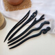 Jack Viney imitation wood ancient style hairpin simple modern wooden hairpin daily hairstyle wood birthday gift girlfriend K LW1# Nanzhi