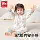 AIBEDILA baby sleeping bag, autumn and winter pajamas, baby sleeping bag, anti-kicking quilt, anti-jumping children's split-leg constant temperature sleeping bag, special price, room temperature 0-15, thickened in winter, warm ginger, Bettini Orchard L size, suitable for height 90-105cm
