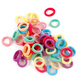 Skin Beauty Candy Color Seamless Children's Rubber Band Headband Hair Tie (150 pieces) Small Rubber Band Towel Hair Tie MF8337