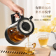 OUMETE tea kettle, spray steam tea kettle, health pot, glass thermal insulation tea kettle OMT-PC1051 (single network)