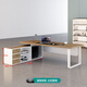 OSTRADAN post-modern solid wood boss desk single atmospheric office desk director log desk desk office high-end white length*width*height*thickness Contact customer service for customization