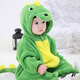 Yupinjia baby one-piece pajamas spring and autumn baby dinosaur clothes warm home clothes newborn children's crawling suit winter baby pajamas autumn and winter one-piece stegosaurus 100 yards