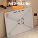 Feiwang Tengda bed small table computer desk desk lifting folding table bedroom office simple study table writing desk workbench white 60*40*42 flat model four-speed lifting, thickened desktop, foldable table legs