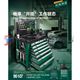 Shantou Lincun 95121 Auto Repair 5-Drawer Tool Cart 95123 Tool Cabinet 95107A Tool Box 95207 Drawer Slide 95121
