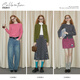 GREEN BELT 100% sheep wool knitted cardigan jacket women's slim long-sleeved top college