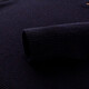 MONTAGUT winter men's 100% pure wool sweater half turtleneck zipper knitted sweater Navy 54