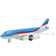 Caipo (CAIPO) children's toys alloy aircraft sound rebound alloy aircraft fighter civil aviation airliner model toy male A380 passenger aircraft transparent model (no bracket bulk model)