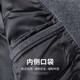 SHANSHAN Shanshan Wool Suit Jacket Men's Autumn and Winter New Thickened Men's Jacket Business Commuting Work Formal Dress Black XL /180 Recommended 135-150 Jin Jin equals 0.5 kg