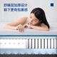 Dream Lily An'an 2.0 government-subsidized gel memory foam silent single-bag spring spine mattress 1.8x2 meters with moderate softness and hardness