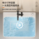 
Dafensa mop pool household floor-standing large balcony ceramic mop pool bathroom square outdoor washing mop pool pure white 1047+ ordinary faucet