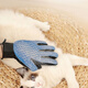 Cat gloves, cat comb to remove floating hair, dog hair comb, cat supplies, pet shedding, cat hair cleaner, hair removal, pink model, 1 left hand