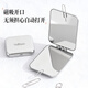 SUHUE stainless steel high-definition make-up mirror, unbreakable small mirror, special double-sided unbreakable folding beauty mirror, stainless steel mirror 1 piece, small square 5.7cm*5.7cm